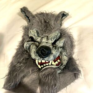 Werewolf Halloween costume.